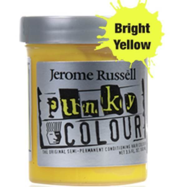 JEROME RUSSELL Punky Color, Bright Yellow Model #JE-97479, UPC: 014608514500