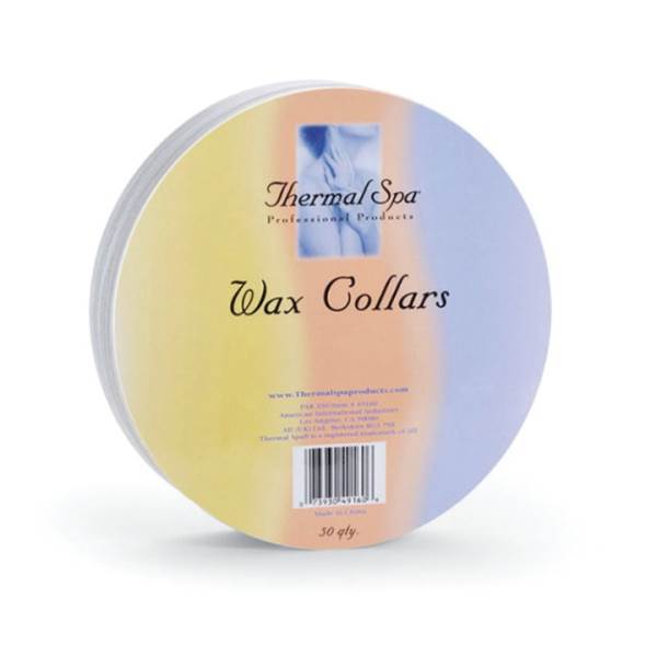 THERMAL SPA Wax Collars - 50 Pack Model #TH-49160, UPC: 073930491606