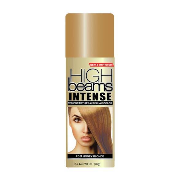 HIGH BEAMS Intense Temporary Spray On, Honey Blonde Model #HI-12311, UPC: 034044123111