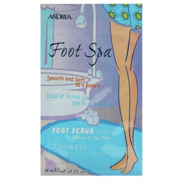 ANDREA Foot Scrub a Dub Dub Model #AA-69092, UPC: 078462690923