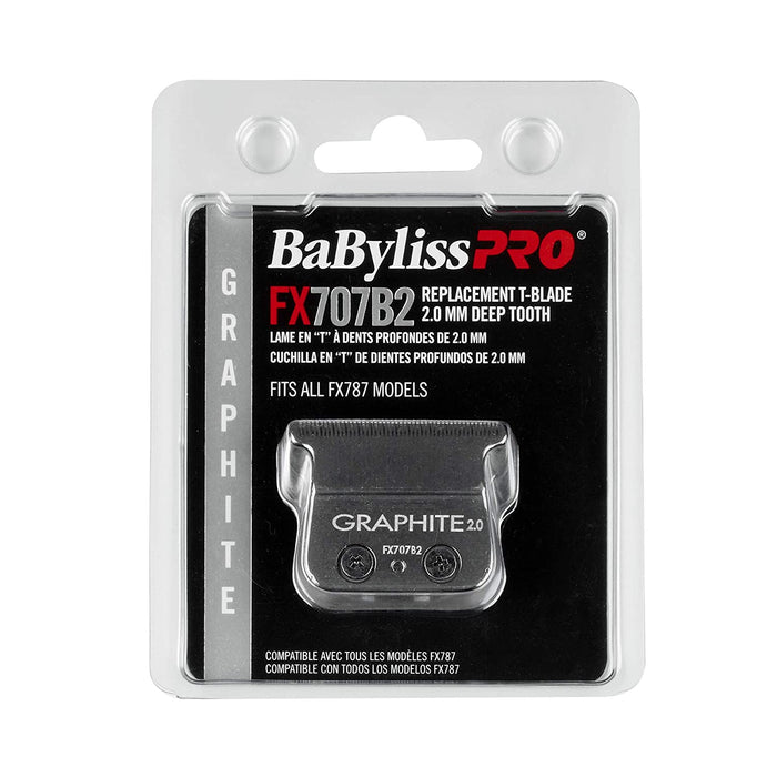 BaByliss PRO Deep Tooth Graphite Replacement Blade Model #BB-FX707B2, UPC: 074108422460