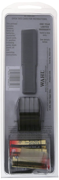 WAHL Personal Trimmer Model #WA-9985-600, UPC: 043917998527