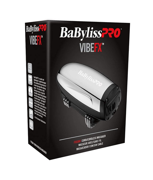 BABYLISS PRO VIBEFX Cord/Cordless Massager Model #BB-FXSSM1, UPC: 074108364678