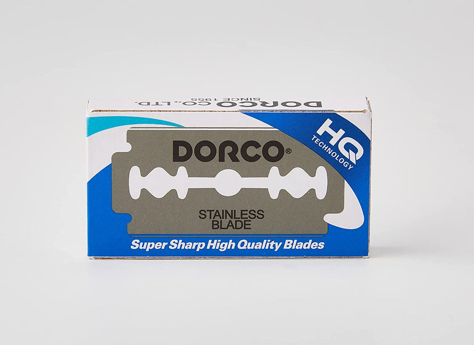 DORCO Double Edge Razor Blades - Stainless Blades Count 1000 Model #ST300-1000, UPC: 8801038200026