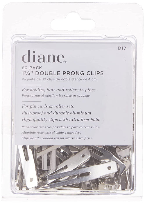 Diane Double Prong 1.75 Inches Hair Clips for Women Model #DI-D17, UPC: 824703000170