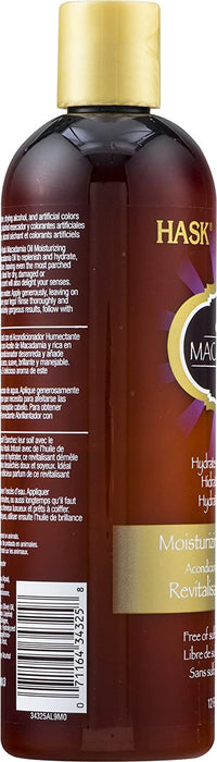 HASK Macadamia Oil Moisturizing Conditioner 12.0 Fl.Oz Model #HK-34325, UPC: 071164343258