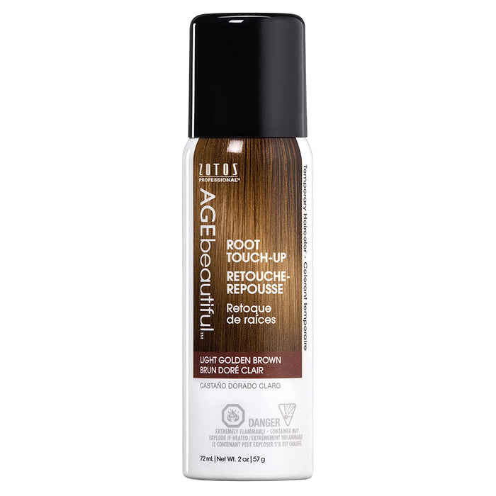 AGE BEAUTIFUL Root Root Touch-Up Sprays, Light Golden Brown Model #AGE-902547, UPC: 074469496407