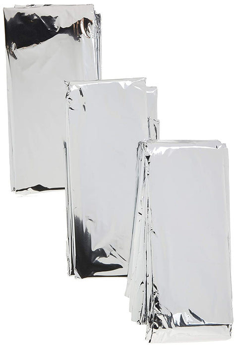 GRAHAM Spa Essentials Foil Blanket Mylar 62€³ x 90€³ Silver Model #GR-53651, UPC: 747036260670