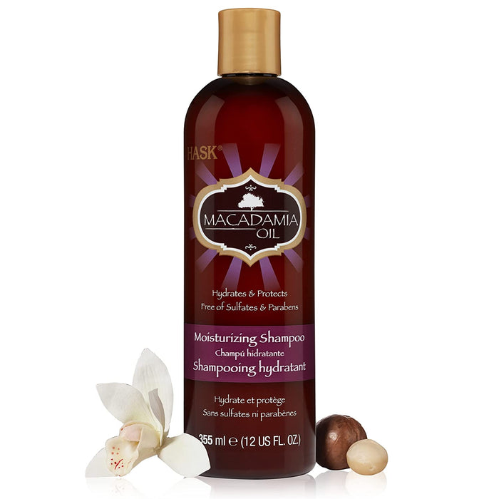 HASK Macadamia Oil Moisturizing Shampoo Model #HK-34315, UPC: 071164343159