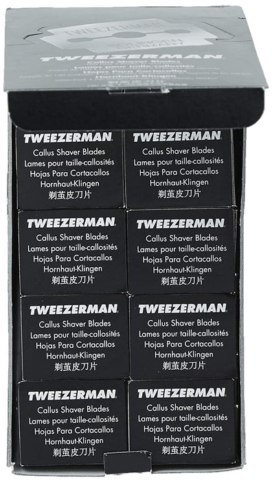 TWEEZERMAN Replacement Callus Shaver Blades, 100 Count Model #ZW-5001, UPC: 038097500103