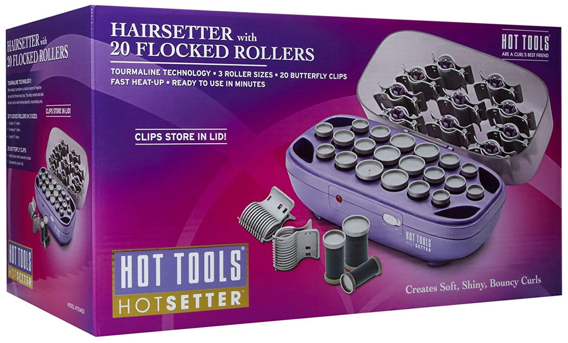 HOT TOOLS 20 Pcs Tourmaline Hairsetter Model #HO-HTS1403, UPC: 078729914038