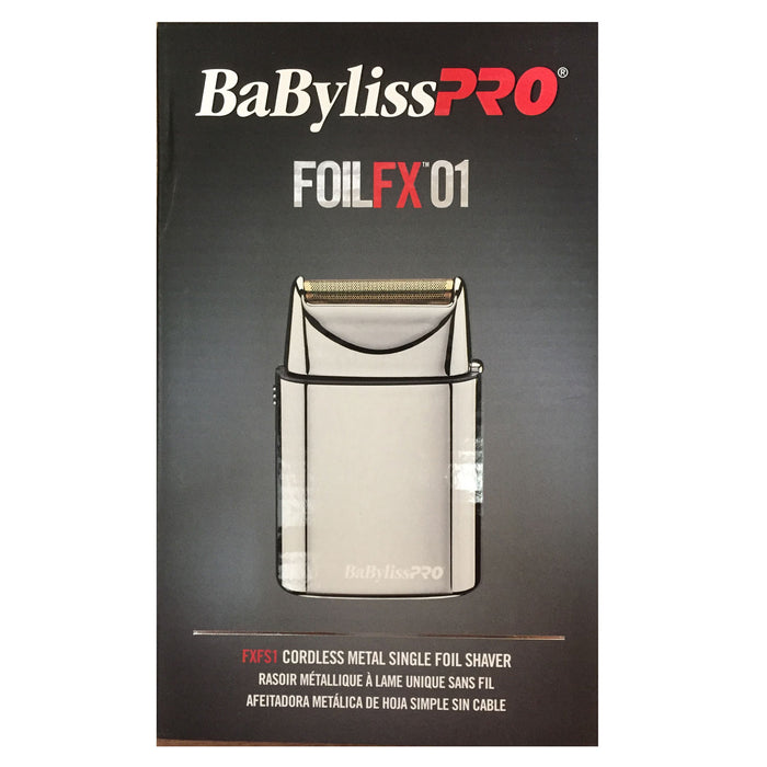 BaByliss PRO Cordless Metal Single Foil Model #BB-FXFS1, UPC: 074108380234