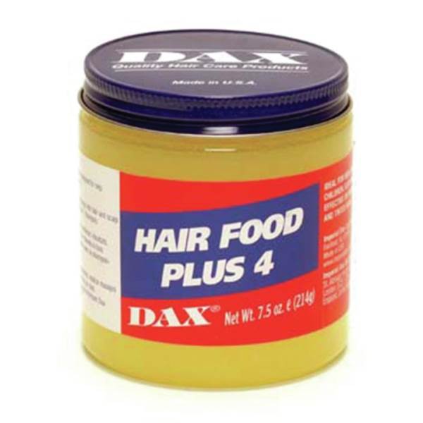 DAX Hair Food Plus 4, 7.5 Oz Model #DX-77315009011, UPC: 077315009011