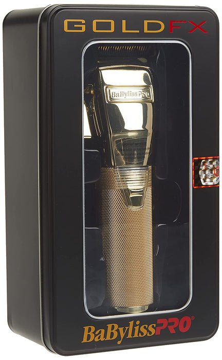 BABYLISS PRO GoldFX Clipper 110-220 Volts Model #BB-FX870G, UPC: 074108381637