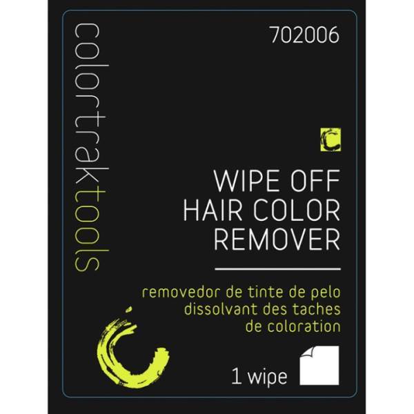 COLORTRAK Wipe Off Hair Color Remover Towelette - 36pcs Model #CK-6018, UPC: 028272344851