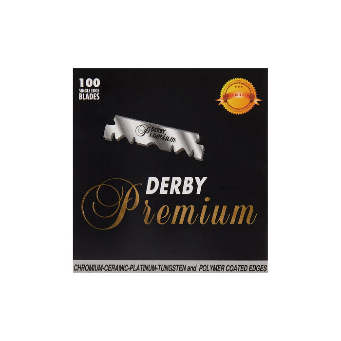 DERBY Premium Single Edge Razor Blades Count 1000 Model #D116-PRE-1000, UPC: 8690885205298