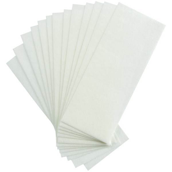 SATIN SMOOTH Small Non-Woven Cloth Waxing Strips Model #AT-SSWA08, UPC: 074108003430