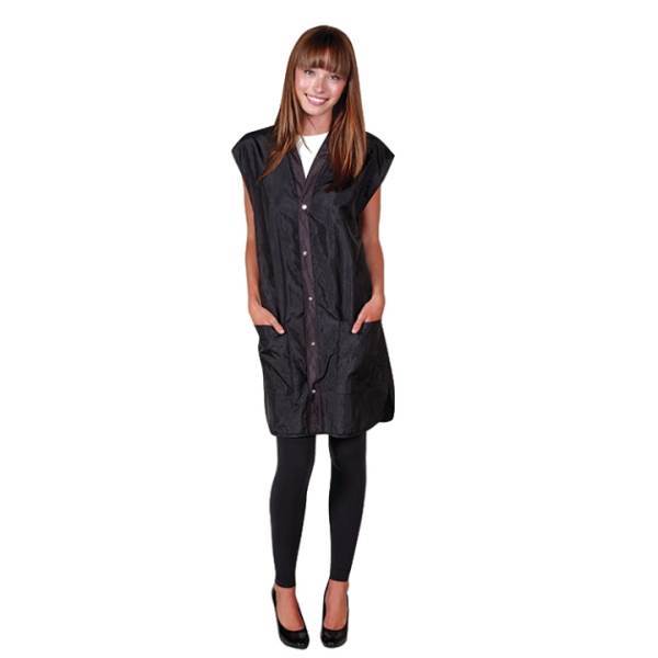 BETTY DAIN Stylist Vest Black, Medium/Large Black Model #BD-1299-M/L-BLK, UPC: 013534161178