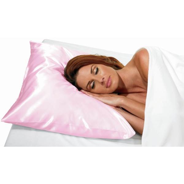 BETTY DAIN Standard Satin Pillow Case, Pink Model #BD-121-PNK, UPC: 013534600370