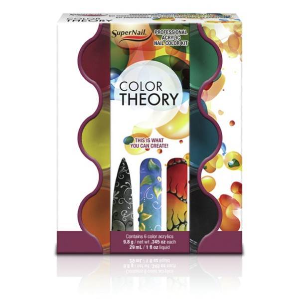 SUPERNAIL Color Theory 6 Piece Kit Model #SU-51303, UPC: 073930513032