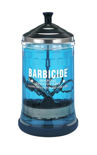 BARBICIDE Midsize Jars Model #BA-52410, UPC: 017922524118