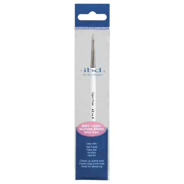 IBD Soft Touch Silicone Brush, Taper Point Model #IB-56847, UPC: 039013568474