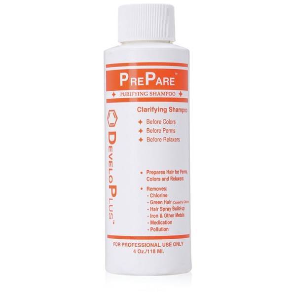 DEVELOPLUS PrePare Shampoo, 4 Oz Model #DP-FDVP0027, UPC: 094393216643