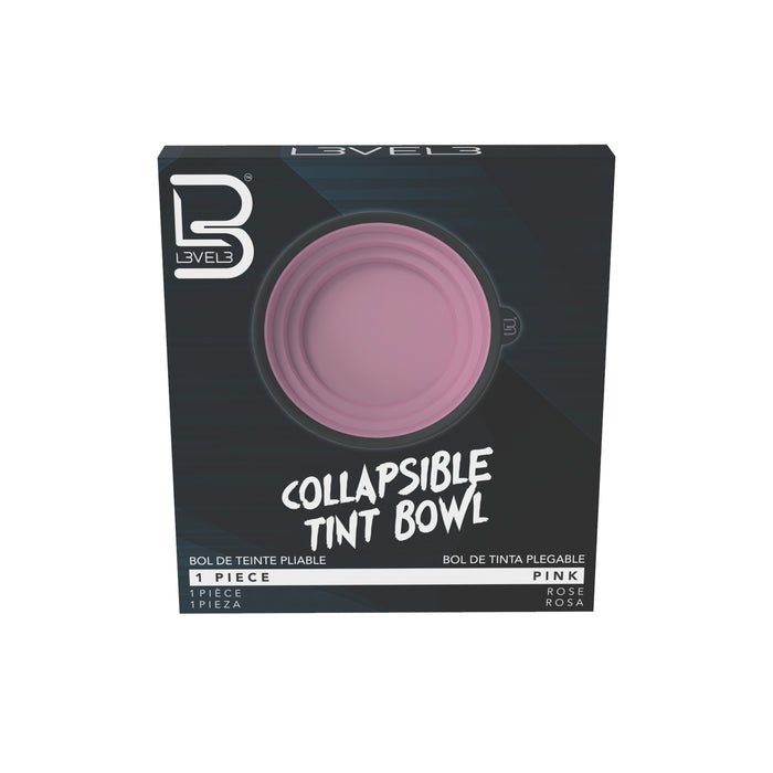 L3VEL3 Collapsible Tint Bowl - Pink Model #L3-TF010-P, UPC: 850016995698