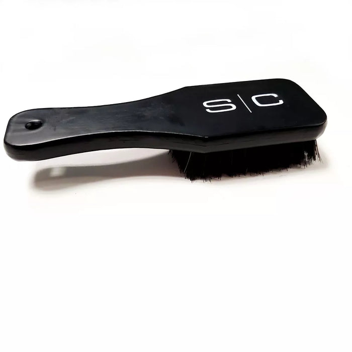 STYLECRAFT Professional Square Barber Paddle Brush 100% Natural Boar Bristles Model #ZZ-SCCLUB, UPC: 810069130286