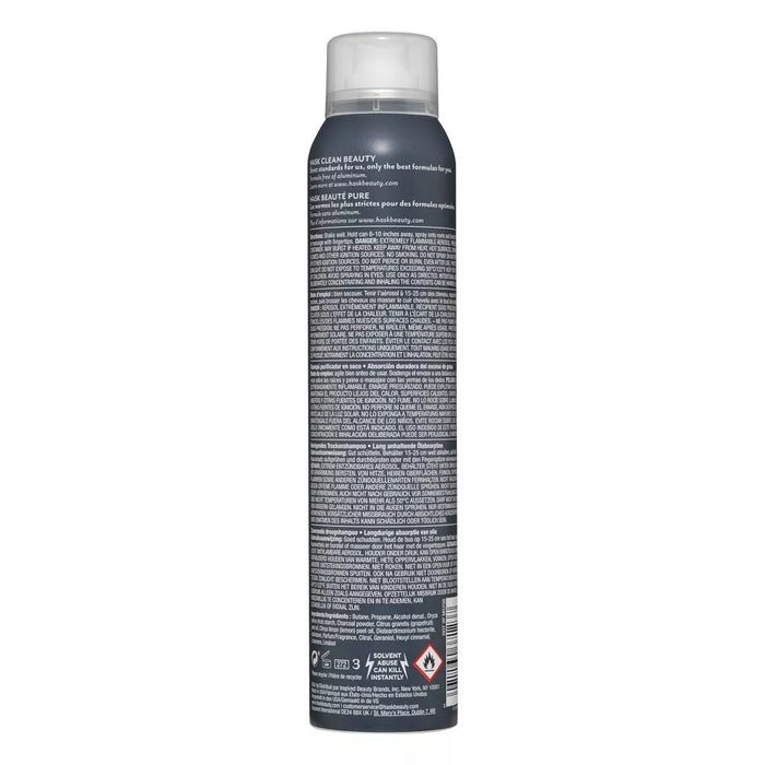 Hask Hask Charcoal Purifying Dry Shampoo - 6.3 fl oz Model #HK-37123A, UPC: 071164371237