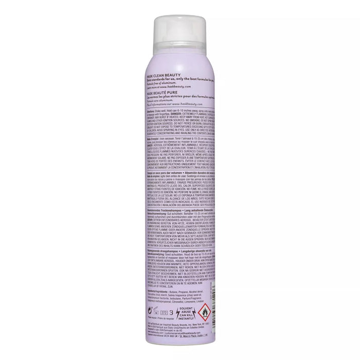 Hask Chia Seed Volumizing Dry Shampoo - 6.3 fl oz Model #HK-37120A, UPC: 071164371206