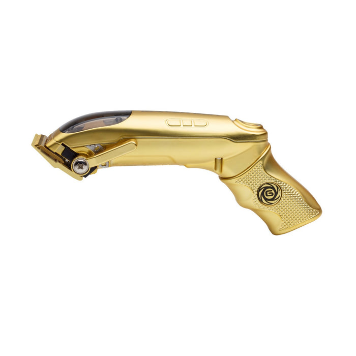Gamma+ Cordless Golden Gun Clipper DUAL Voltage Model #ZY-GP602G, UPC: 810069130514