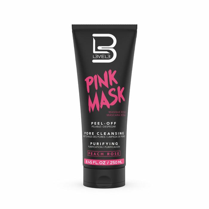 L3VEL3 Pink Mask 250ml Model #PNKMASK-250ML, UPC: 850018251150