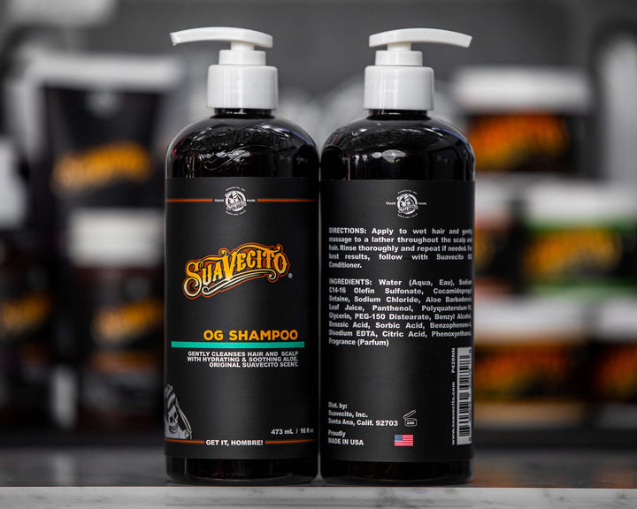 Suavecito OG Shampoo, 16 fl oz Model #42C-P428NN, UPC: 840074302798