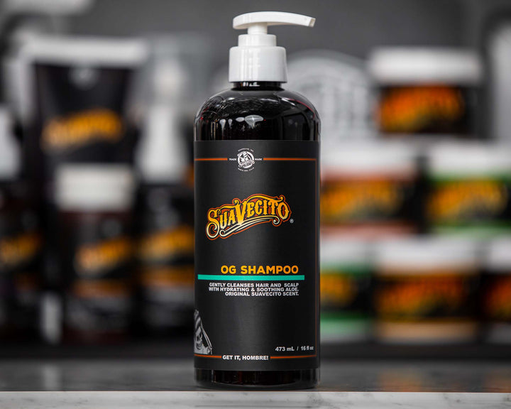 Suavecito OG Shampoo, 16 fl oz Model #42C-P428NN, UPC: 840074302798