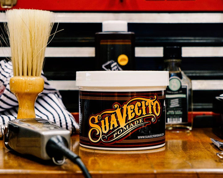 Suavecito Pomade Original Hold, 4 oz. Model #42C-P001NN, UPC: 859896004001