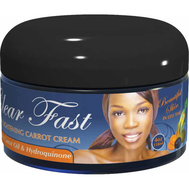 CLEAR FAST Skin Lightening Cream Jar, 4 Ounce Model #CE-CF-C4, UPC: 810367015162