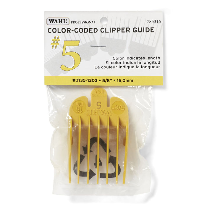 WAHL Color-Coded Attachment Comb #5 Model #WA-3135-1303, UPC: 043917313535
