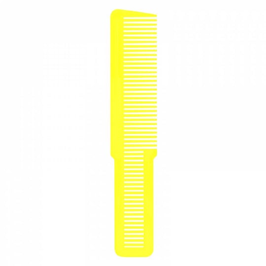 WAHL Flat Top Comb - Large, Fluorescent Yellow Model #WA-3191-800, UPC: 094393227670