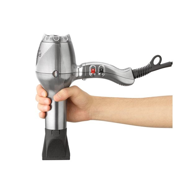 GAMMA+ Absolute Power Tourmaline Ionic Professional Hair Dryer, Silver Model #GPAPS, UPC: 852395008878