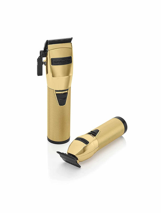 BaByliss PRO LimitedFX Collection Gold Clipper & Trimmer Duo Model #BB-FXHOLPK2GB, UPC: 074108443922