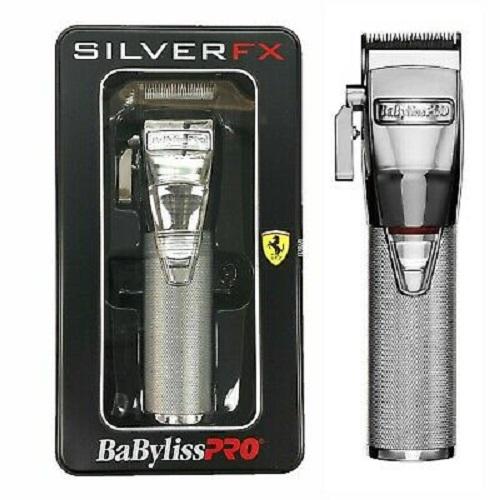 BABYLISS PRO Silver FX Clipper 110-220 Volts Model #BB-FX870S, UPC: 074108402400