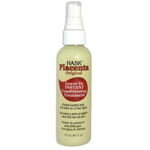 HASK Placenta Leave-In Instant Conditioning Treatment, 5 Ounce Model #HK-44111, UPC: 071164341018