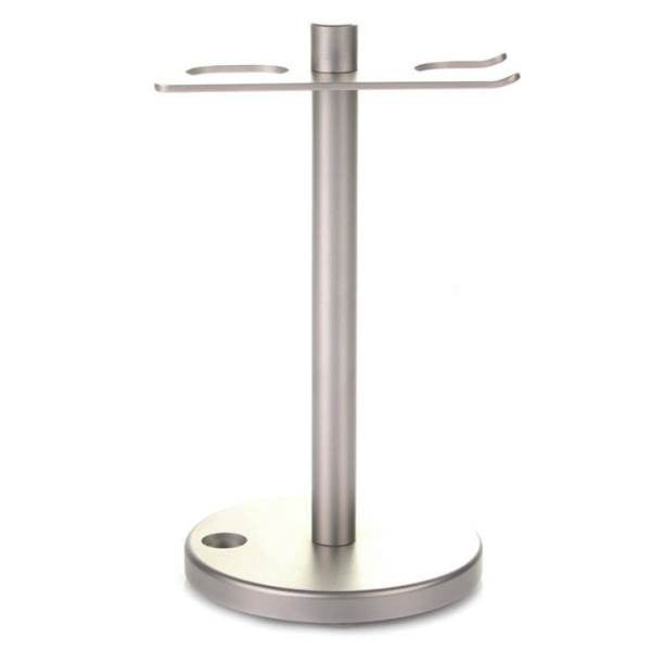 DOVO Razor Stand for Brush and Razor Large Opening - Stainless Steel Model #DV-499516, UPC :4045284009833