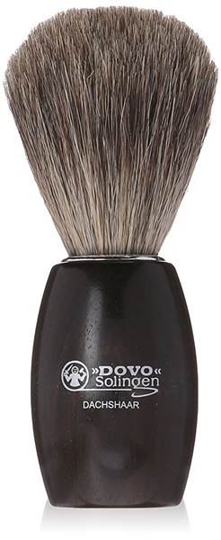 DOVO Shaving Brush Acrylic, Grenadille Model #DV-918117, UPC: 4045284010181