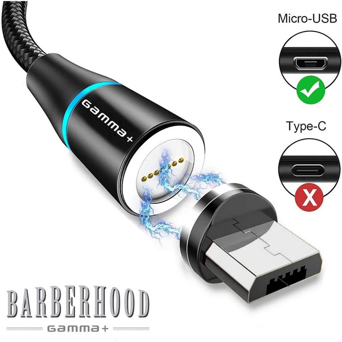 GAMMA+ Magnetic Micro USB Charging Cord System Model #ZY-GPMPC, UPC: 850022298585