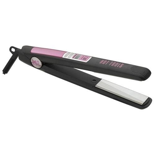 HOT TOOLS 1" Titanium Digital Flat Iron, Pink Model #HO-HPK11, UPC: 078729027776