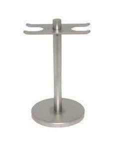 Dovo/Merkur Safety Razor And Brush Stand, 22mm - Stainless Steel Model #ME-499206, UPC :4045284009451