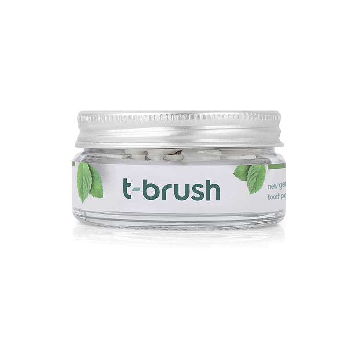 T-Brush Mint Flavored New Generation Toothpaste Tablets - 90 Tablets