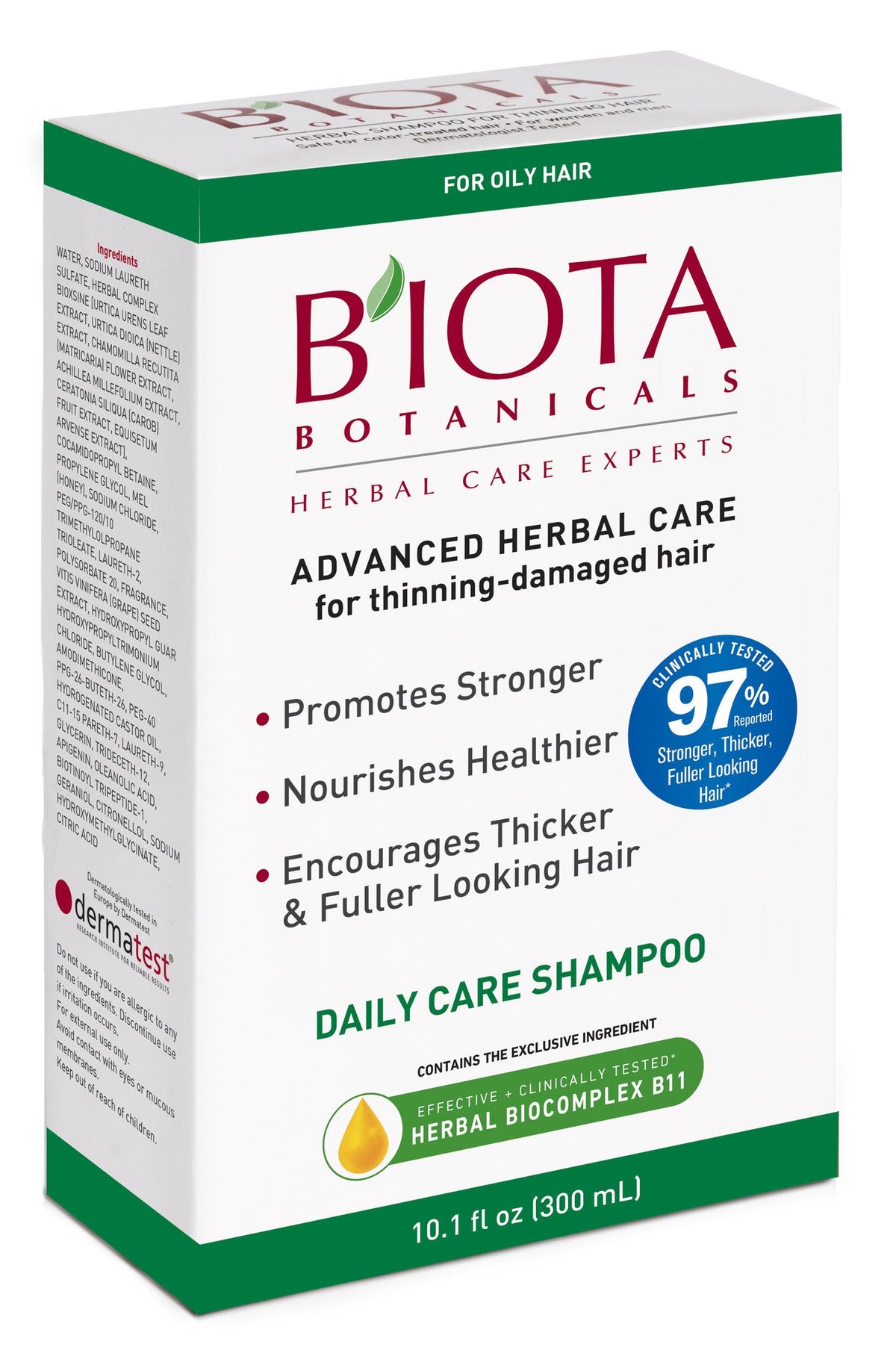 Biota Botanicals Advanced Herbal Care Shampoo Oily, 10.1 Oz Model #XS ...